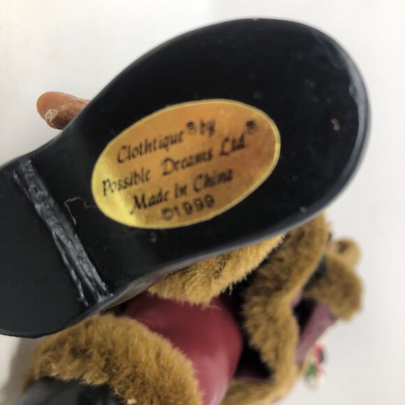 Clothtique Possible Dreams Journey to Christmas Santa VTG 1999 #15083 Cabincore - Picture 9 of 13